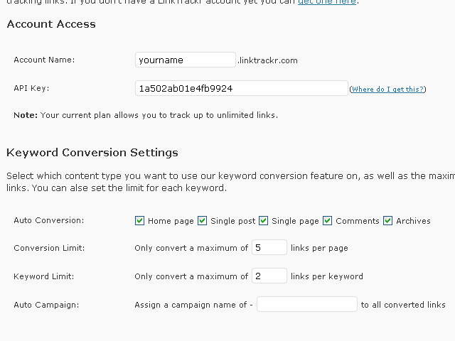 wordpress api